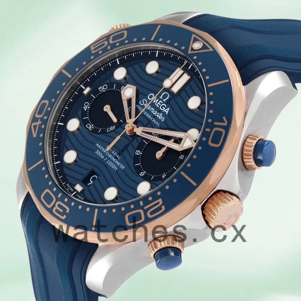 Omega Seamaster 44mm 210.22.44.51.03.001 Men Blue Dial - Image 3