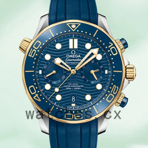 Omega Seamaster Men 210.22.44.51.03.001 44mm Silver-tone Automatic