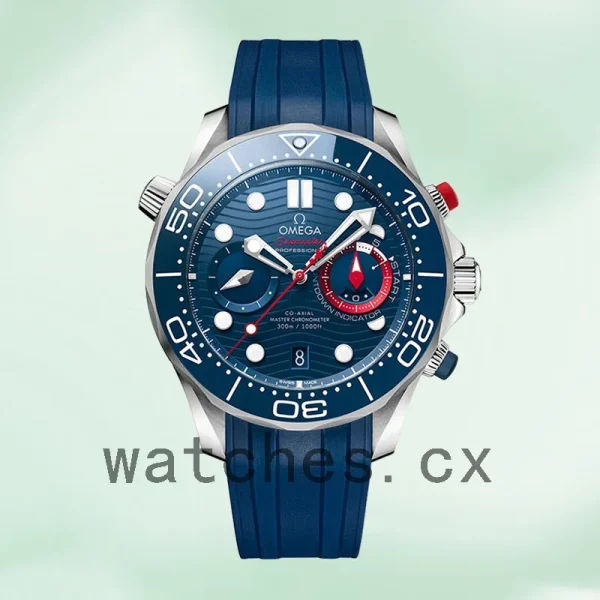 Omega Seamaster 44mm Men 210.30.44.51.03.002 Blue Dial - Image 2