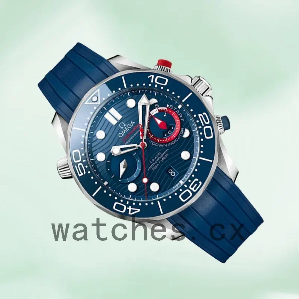 Omega Seamaster 44mm Men 210.30.44.51.03.002 Blue Dial - Image 3