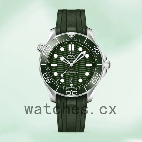Omega Seamaster 210.32.42.20.10.001 42mm Men Green Dial - Image 2
