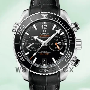 Omega Seamaster 215.33.46.51.01.001 Men 45mm Leather Strap