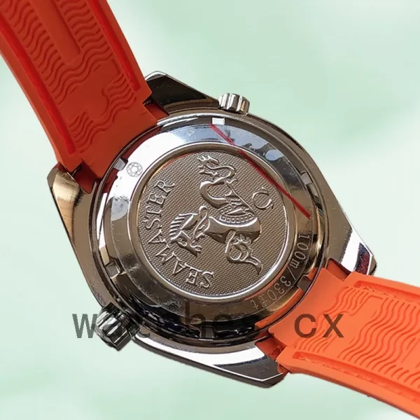 Omega Seamaster 41mm 232.32.42.21.01.001 Men Rubber Band Black Dial - Image 4