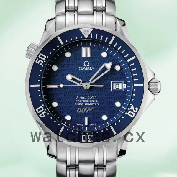 Omega Seamaster 2537.80.00-001 41mm Men Bracelet Silver-tone