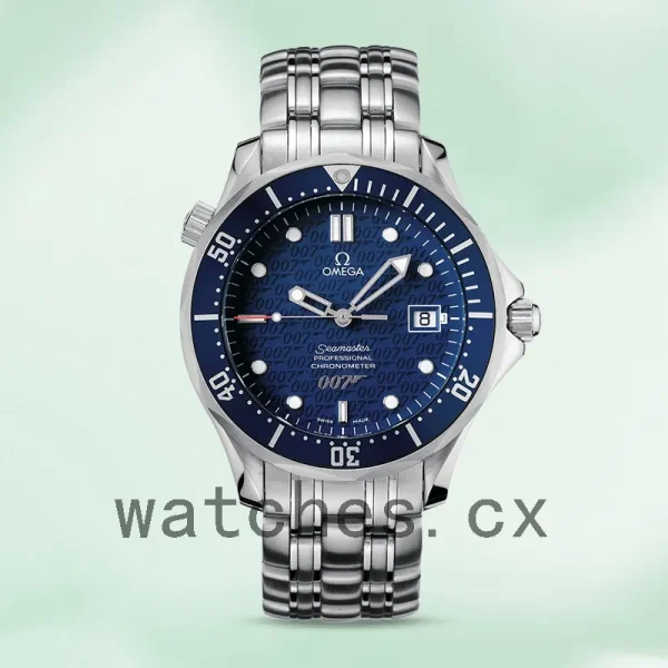 Omega Seamaster 2537.80.00-001 41mm Men Bracelet Silver-tone - Image 2