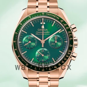 Omega Speedmaster Men 42mm 310.60.42.50.10.001 Bracelet Green Dial