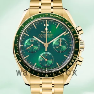 Omega Speedmaster Men 310.60.42.50.10.001 42mm Bracelet Gold-tone