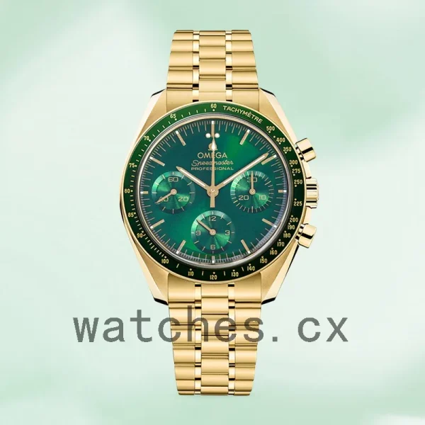 Omega Speedmaster Men 310.60.42.50.10.001 42mm Bracelet Gold-tone - Image 2