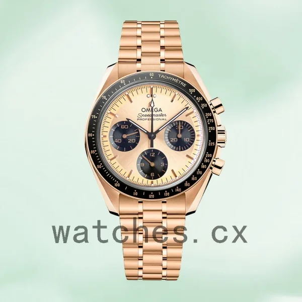 Omega Speedmaster 42mm Men 310.60.42.50.99.002 Rose Gold Dial - Image 2