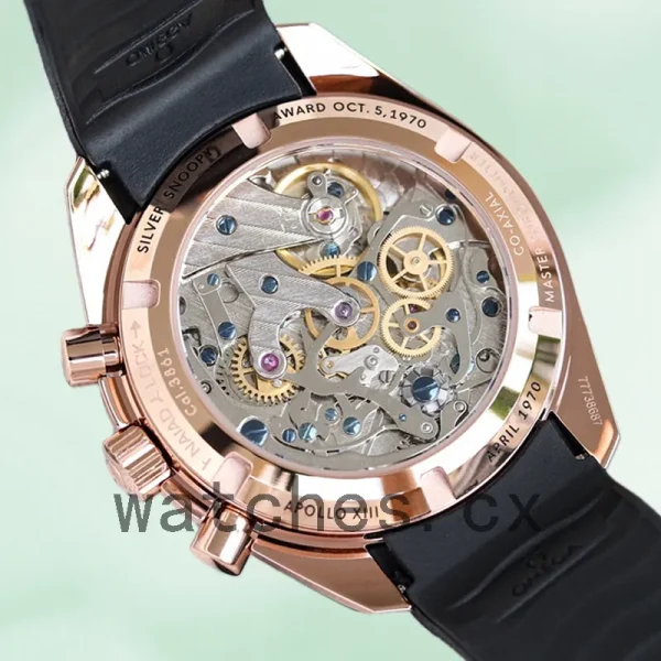Omega Speedmaster 42mm 310.62.42.50.99.001 Men Automatic Rose Gold Dial - Image 4