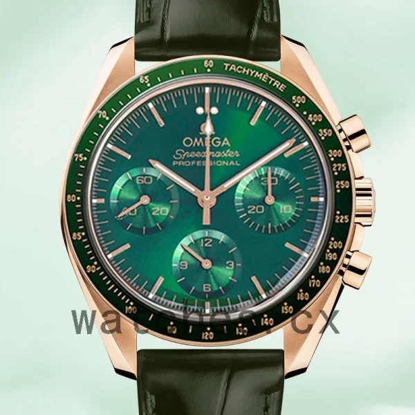 Omega Speedmaster Men 42mm 310.63.42.50.10.001 Green Dial