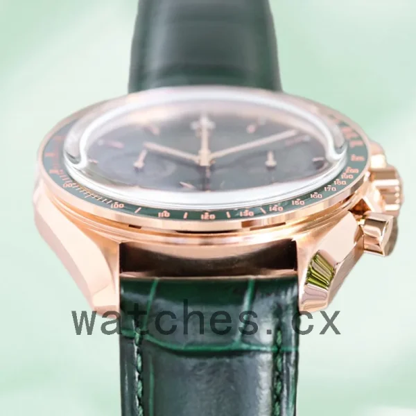 Omega Speedmaster Men 42mm 310.63.42.50.10.001 Green Dial - Image 4