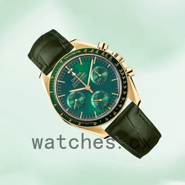 Omega Speedmaster 310.63.42.50.10.001 42mm Men Leather Strap - Image 3