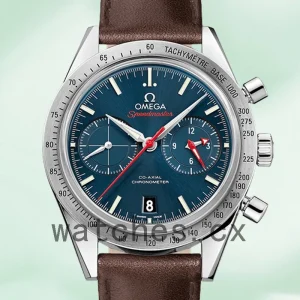 Omega Speedmaster 41mm 331.12.42.51.03.001 Men Automatic Leather Strap