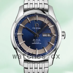 Omega De Ville DevilleBLSL-003 Men 41mm Bracelet Blue Dial