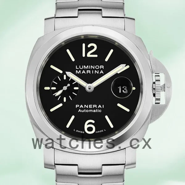 Panerai Luminor Marina PAM00299 Men's 44mm Black Dial Bracelet