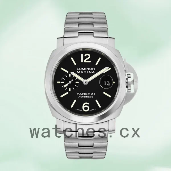 Panerai Luminor Marina PAM00299 Men's 44mm Black Dial Bracelet - Image 2