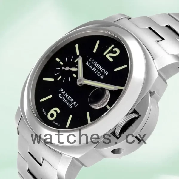 Panerai Luminor Marina PAM00299 Men's 44mm Black Dial Bracelet - Image 3