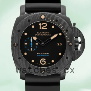 Panerai Luminor Submersible PAM00616 47mm Men's Black-tone Black Dial