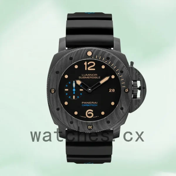 Panerai Luminor Submersible PAM00616 47mm Men's Black-tone Black Dial - Image 2