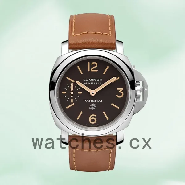 Panerai Luminor Marina Men's 44mm PAM00632 Leather Strap - Image 2