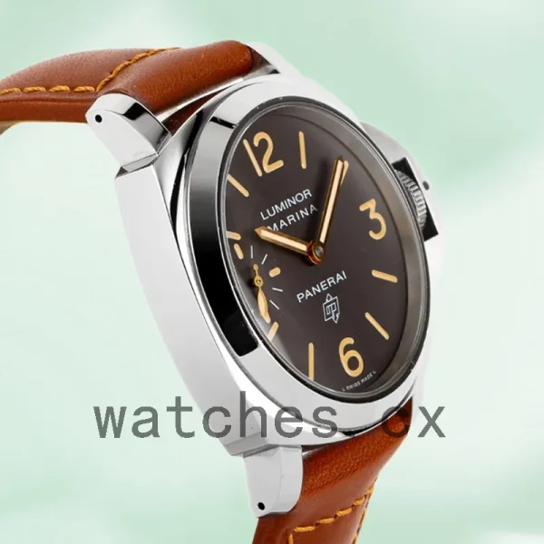 Panerai Luminor Marina Men's 44mm PAM00632 Leather Strap - Image 3