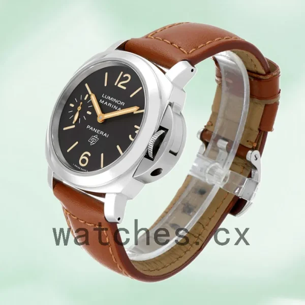 Panerai Luminor Marina Men's 44mm PAM00632 Leather Strap - Image 4