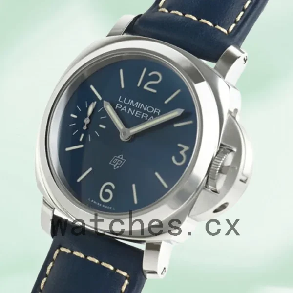 Panerai Luminor PAM01085 44mm Men's Silver-tone Leather Strap - Image 3