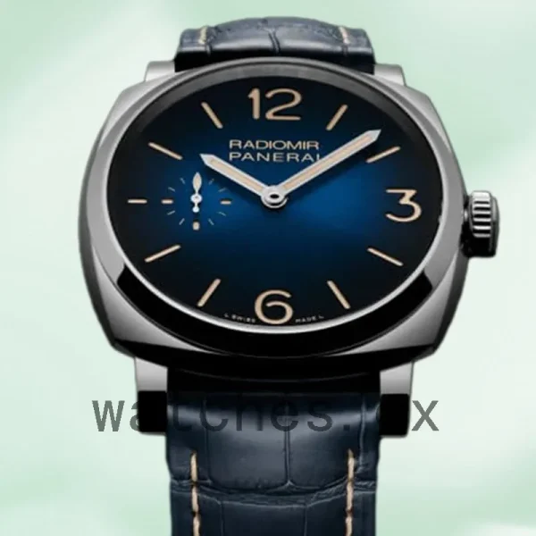 Panerai Radiomir 44mm PAM01144 Men's Leather Strap Automatic - Image 4