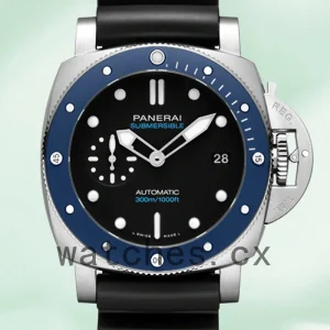 Panerai Submersible PAM01209 47mm Men's Rubber Band Automatic