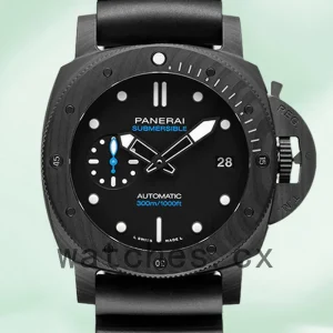 Panerai Submersible 47mm PAM01231 Men's Rubber Band