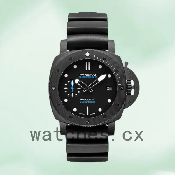 Panerai Submersible 47mm PAM01231 Men's Rubber Band - Image 2