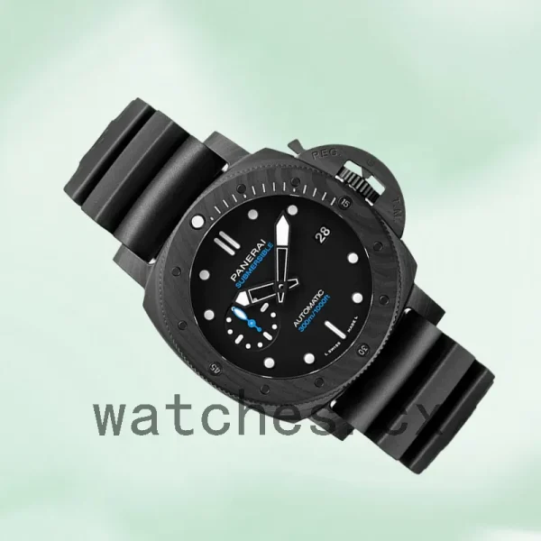Panerai Submersible 47mm PAM01231 Men's Rubber Band - Image 3
