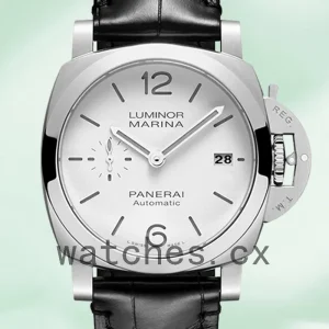 Panerai Luminor Marina Men's PAM01271 44mm White Dial Silver-tone