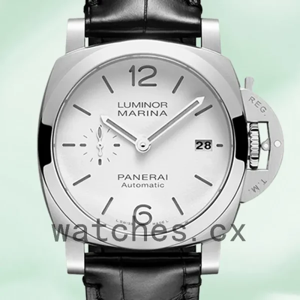 Panerai Luminor Marina Men's PAM01271 44mm White Dial Silver-tone