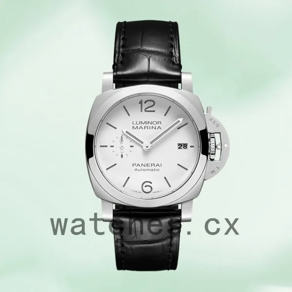 Panerai Luminor Marina Men's PAM01271 44mm White Dial Silver-tone - Image 2