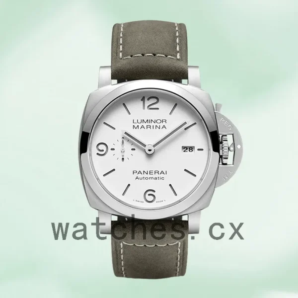 Panerai Luminor Marina Men's PAM01314 44mm White Dial - Image 2