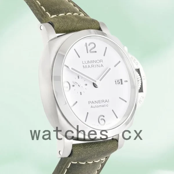 Panerai Luminor Marina Men's PAM01314 44mm White Dial - Image 3