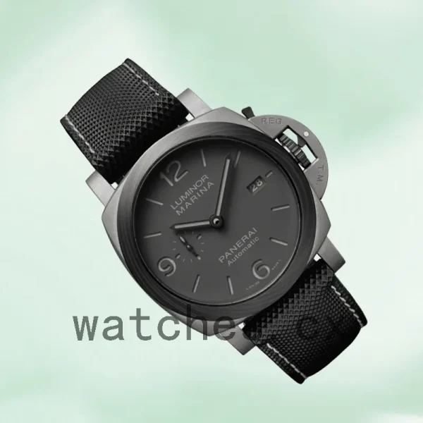 Panerai Luminor Marina Men's 44mm PAM01662 Black Dial - Image 3