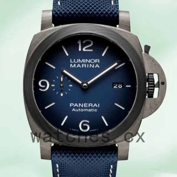 Panerai Luminor Marina 44mm PAM01663 Men's Leather Strap Automatic