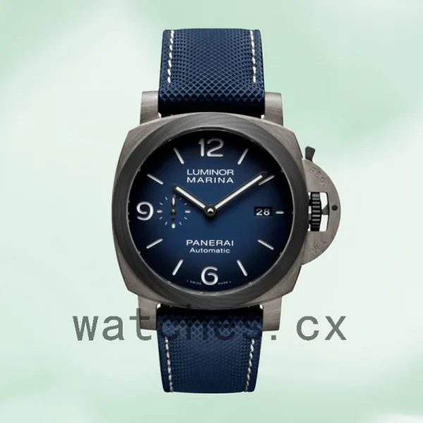 Panerai Luminor Marina 44mm PAM01663 Men's Leather Strap Automatic - Image 2
