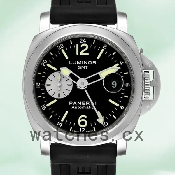 Panerai Luminor GMT Men's 44mm PAM00088 Silver-tone