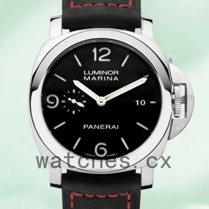 Panerai Luminor Marina Men's 44mm PAM00312-001 Black Dial
