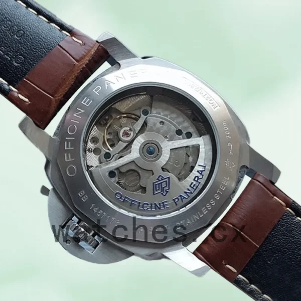 Panerai Luminor GMT PAM00320-001 Men's 44mm Leather Strap - Image 4
