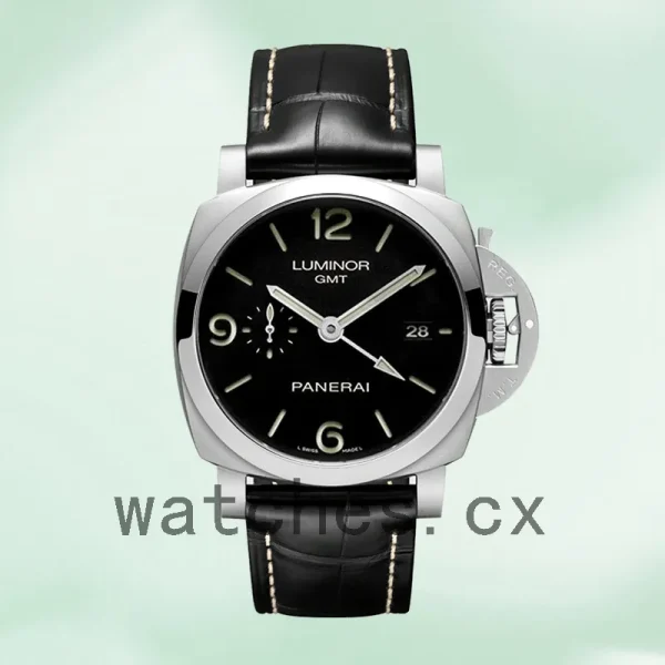 Panerai Luminor GMT 44mm Men's PAM00320-002 Black Dial Automatic - Image 2