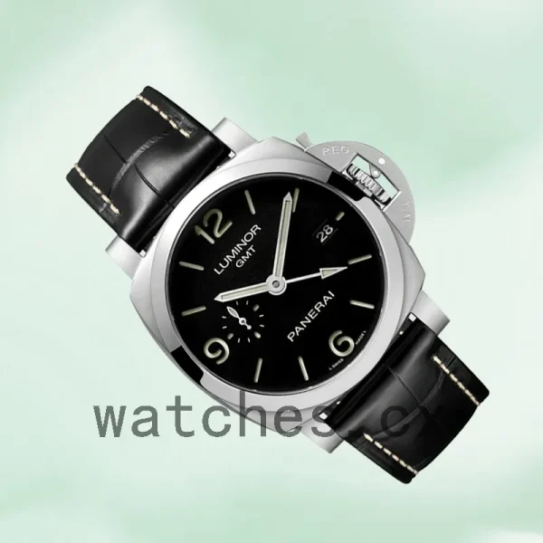Panerai Luminor GMT 44mm Men's PAM00320-002 Black Dial Automatic - Image 3