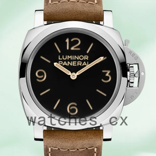 Panerai Luminor 44mm PAM00372-001 Men's Silver-tone