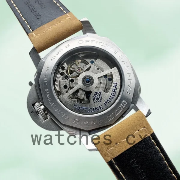 Panerai Luminor 44mm PAM00372-001 Men's Silver-tone - Image 3