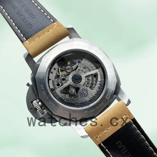 Panerai Luminor GMT 44mm Men's PAM00404 Leather Strap Automatic - Image 3
