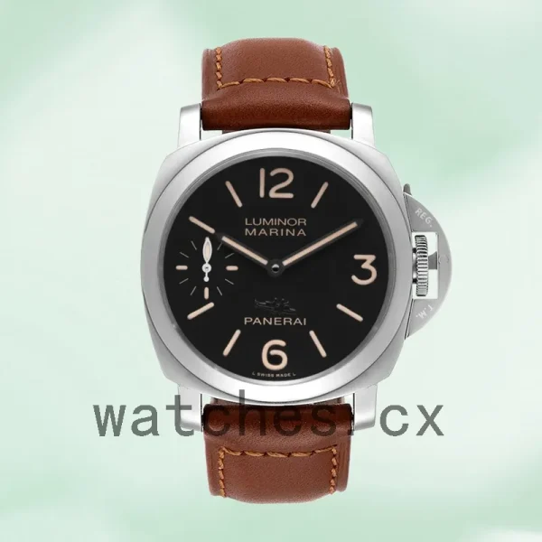 Panerai Luminor Marina PAM00415-001 44mm Men's Black Dial Silver-tone - Image 2